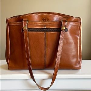 Patricia Nash Leather Tote - Gently Used